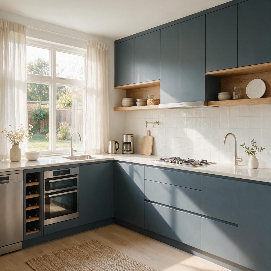 Nieuwe keuken en afbouw van de begane grond door All Steps